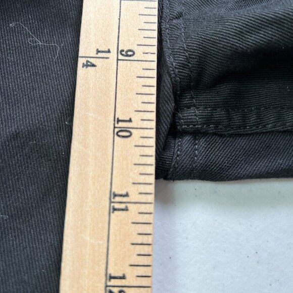 Levis Denison 285 Relaxed Fit Jeans Mens 32 X 32 Black Cotton Denim - Picture 9 of 10